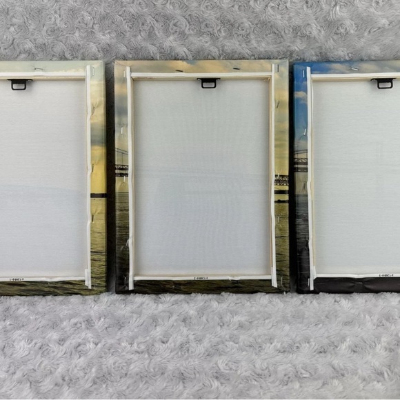 3 Piece Bridge Canvas Display Wall Decor - Picture 5 of 5